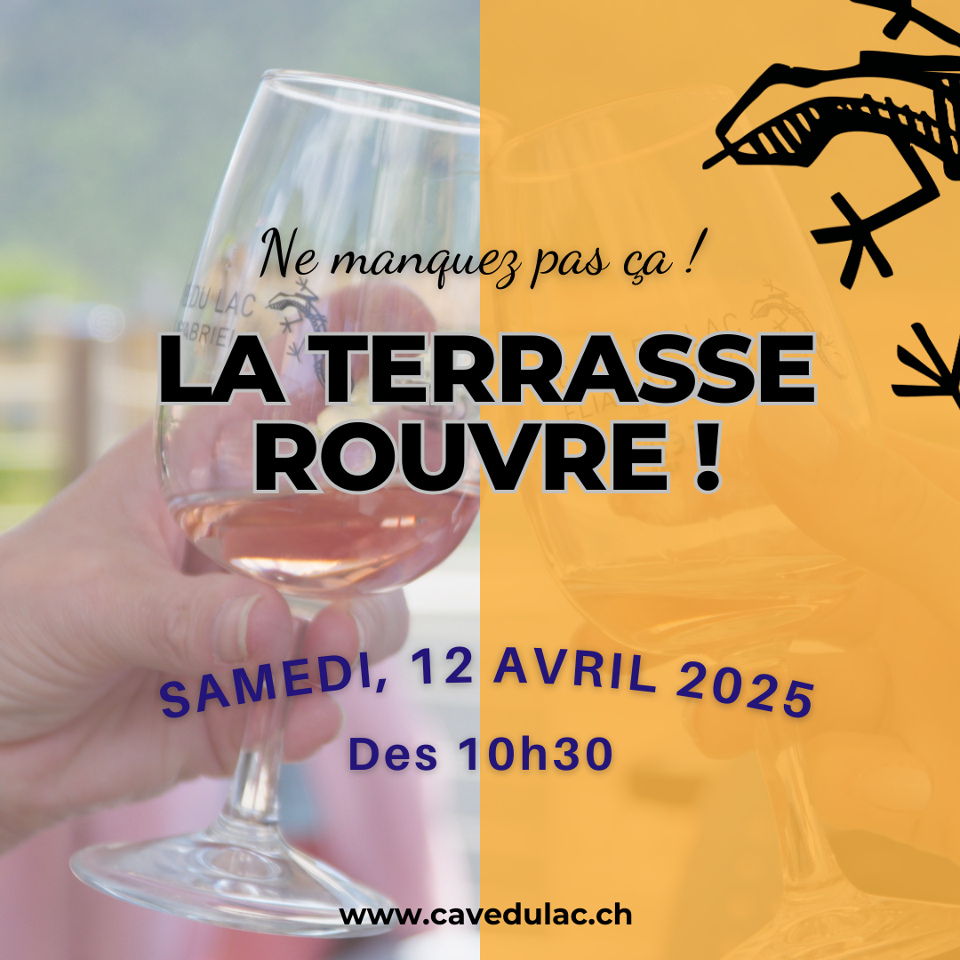 La terrase rouvre!